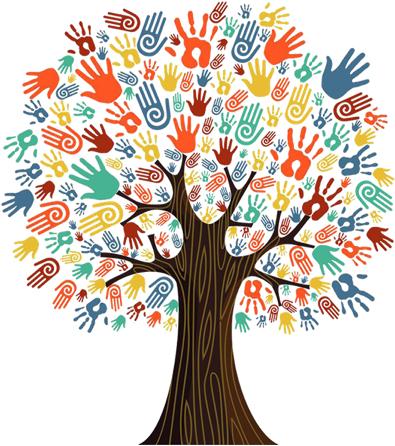 Tree of many hands